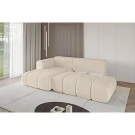 altdecor Ecksofa Ottomane Links CLOUD-L-v1 280x185x90 Beige Cord