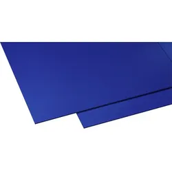 GUTTA Hartschaumplatte, blau, Polyvinylchlorid (PVC)