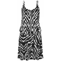 Beachtime Strandkleid Schwarz/Weiß 40