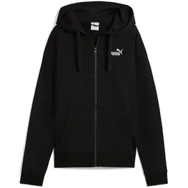 Puma Damen Kapuzenjacke ESS Small No. 1 Logo Comfort Full-Zip Hoodie TR PUMA Black