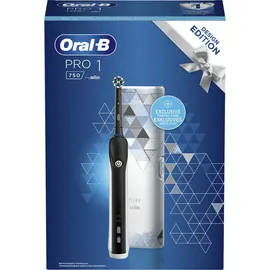 Oral-B Pro 1 750 Design Edition schwarz + Reiseetui