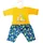 Heless Puppen-Strickpullover mit Hose Mehrfarbig (2134)