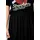 QS Chiffonrock Damen Schwarz 36