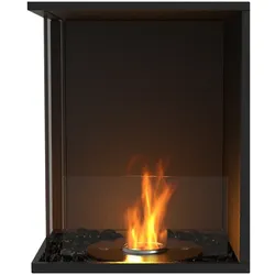 EcoSmart Flex - Front + links offen [Ethanol Einbau Gehäuse]: Flex18 - ohne Holzbox