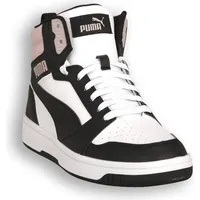 Puma Rebound V6 High-Top White Black/Mauve Mist 41