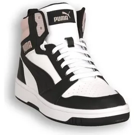 Puma Rebound V6 High-Top White Black/Mauve Mist 41