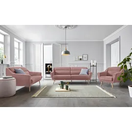 otto home Sessel »Bille«, mit Naht im Rückenkissen und Eiche-Beinen, Design by Morten Georgsen