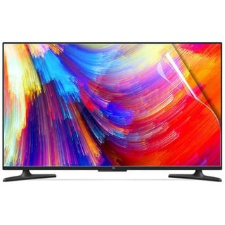 JHZDX 32" 43" 49" 50" 55" 58" 65" Matte TV Bildschirmschutzfolie, Anti Glare/Anti Blue Light/Anti Fingerprint TV LCD Film, Anti-UV Schutzfolie Strahlenschutz Schützen Sie Die Augen,50" 1101 * 620