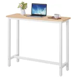 Woltu Bartisch 120 x 40 x 100 cm Beige