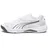 puma white/ shadow gray 37