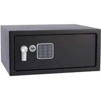 Yale Elektronischer Tresor mit Alarm YLC/200/DB2, 24 L, Schwarz – 3–6-stelliger PIN-Code, Mastercode, Doppelbolzenverriegelung, inkl. 2 Schlüssel, ideal für Laptop, Hotel & Zuhause