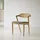 Tikamoon Esszimmerstuhl Guido Stoff beige