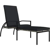vidaXL Sonnenliege 89 x 58 x 25 cm Grau