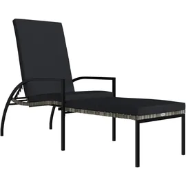 vidaXL Sonnenliege 89 x 58 x 25 cm Grau