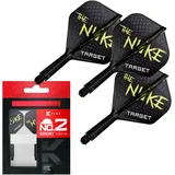 Target Darts Luke Littler K-Flex No.2 Flight schwarz