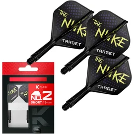 Target Darts Luke Littler K-Flex No.2 Flight schwarz