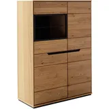MCA living Vitrine Araya Highboard 92,5 x 40,5 x 129,5 cm Braun