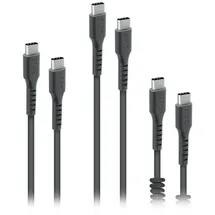 SBS USB-C auf USB-C 2 m Schwarz