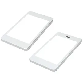 Kalb Material Für Möbel LED Unterbauleuchte silber-grau, warmweiss, mit Sensor 2er SET