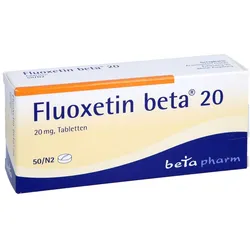 Fluoxetin beta 20 Tabletten 50 St