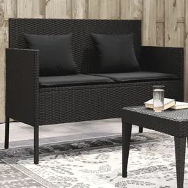 vidaXL Gartenbank 61 x 57 x 87 cm Schwarz