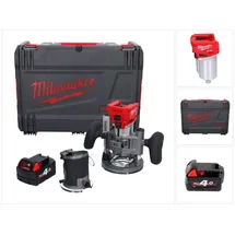 Milwaukee M18 FTR-401X Akku Fräse 18 V Brushless + 1x Akku 4,0 Ah + Fräsmodule