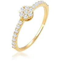 Elli Ring 585 Gelbgold Verlobungsring in Gold | Gr.: 52