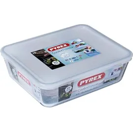 Pyrex Rechteckige Schale transparent 2,6 l