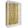 VCM Wandvitrine Glas Udina M 60 x 25 x 80 cm Weiß