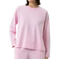 MEY Solid Love Pyjama-Oberteil Rosa XL