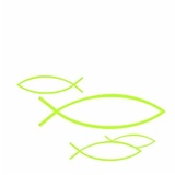 Ihr Ideal Home Range GmbH PEACEFUL FISH light green Cocktail-Servietten