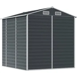 vidaXL Gerätehaus 2,15 x 2,15 m Anthrazit