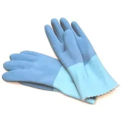 Hufa Fliesenleger Naturlatex Handschuhe paar blau M