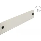 DeLock 66632 19 Zoll Netzwerkschrank-Blindabdeckung 2 HE Grau