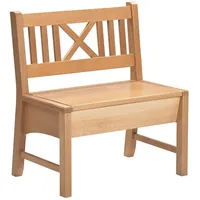 58 aufm Kessel 58aufmkessel Sitzbank, Buche, Holz, 77x87x52 cm,