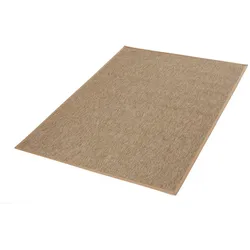 Teppich DEKOWE "Naturino Prestige", braun (camelfarben), B:200cm H:10mm L:290cm, Kunstfaser, Teppiche, Flachgewebe, meliert, Sisal Optik, In- und Outdoor geeignet