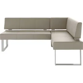 Home Affaire Eckbank »Rab«, in 2 Breiten (180 oder 200 cm), Bezug in verschiedenen Qualitäten grau