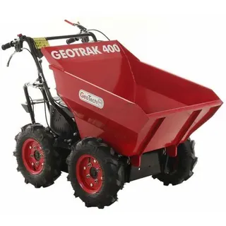 GeoTech Pro GEOTRAK 400 - Motorschubkarre - Kippmulde 400 kg - Allradantrieb