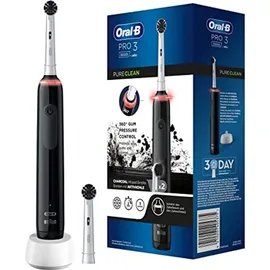 Oral-B Pro 3 3000 CrossAction schwarz + Aufsteckbürste