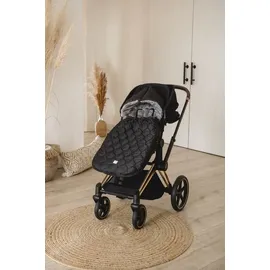 Kaiser Fußsack Recy XL Kinderwagen Fußsack schwarz