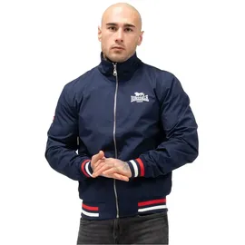Lonsdale Newdigate Windjacke - Navy / White / Red - L