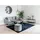VCM Vita TV-Lowboard 36x45x36 cm Schwarz Holz/Metall/Stahl/Spanplatte