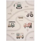 Pergamon Kinder Teppich Happy Kids in Türkis, | Gr.: 160x230cm