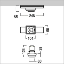 zumtobel Group Sensor MSENS HC TEC-GP BK