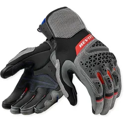 Revit Sand 5, Handschuhe - Grau/Rot - XXL
