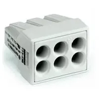 WAGO 773-496 Anschlussblock Grau