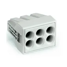 WAGO 773-496 Anschlussblock Grau