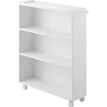 Yamazaki Bücherwagen 15,6 x 59 x 70 cm Weiß