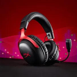 Kingston HyperX Cloud III S Wireless Schwarz-Rot