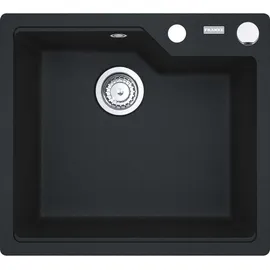 Franke Urban UBG 610-56 rechts Granit schwarz + Excenterbetätigung 540 x 480 mm